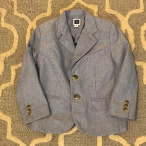 Boys Chambray Blazer